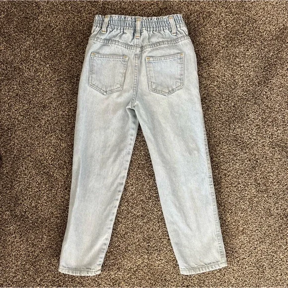 Gitano Girl’s Light Blue Jeans Vintage 80’s 90’s Size 6 - Picture 6 of 8